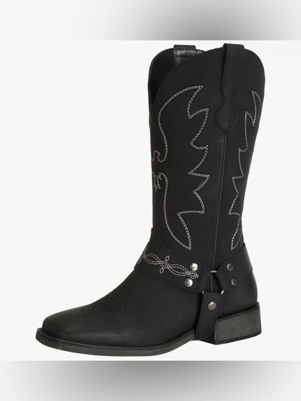 SheSole Womens Square Toe Cowgirl Cowboy Boots Wide Calf Fashion Western Shoes
